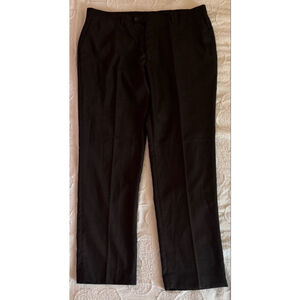 Men's Eddie Domani Dress Pants Black Size 36/32